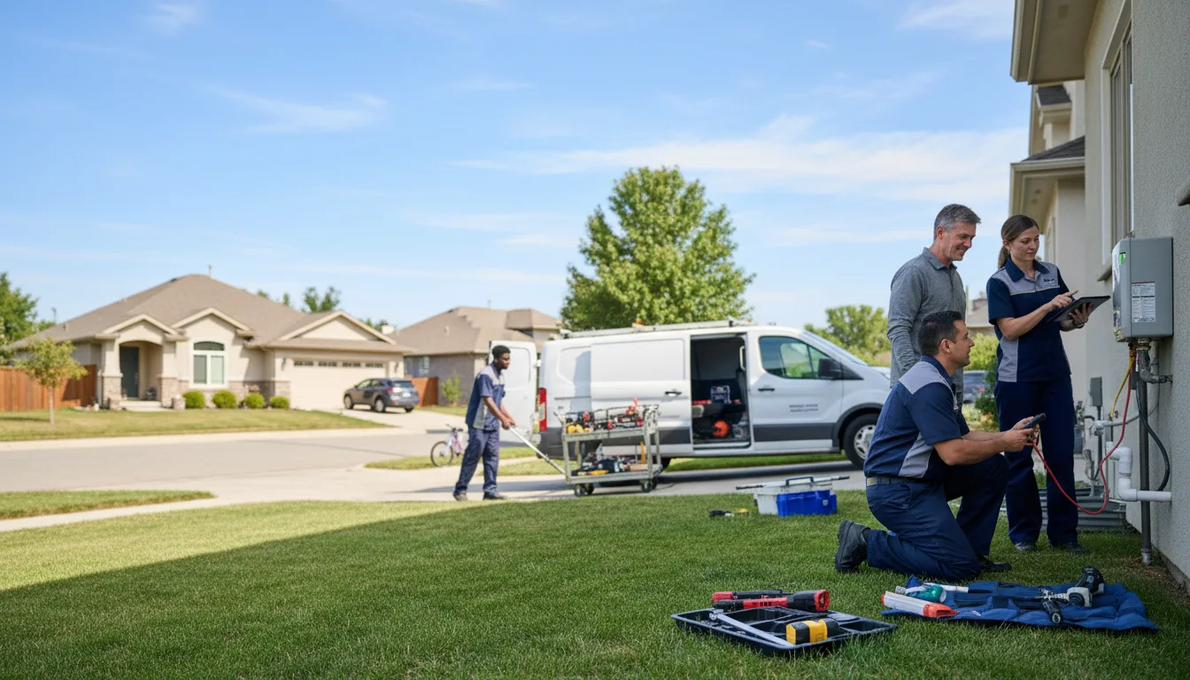 Tankless water heater service in East Freedom, PA